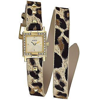 Guess watches ladies varis Watch for Women Analog Quartz with Cowhide Bracelet W95146L1