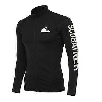 Mens Long Sleeve Separated Wetsuit Surfing Diving Snorkeling UV Protection Water Sports Winter
