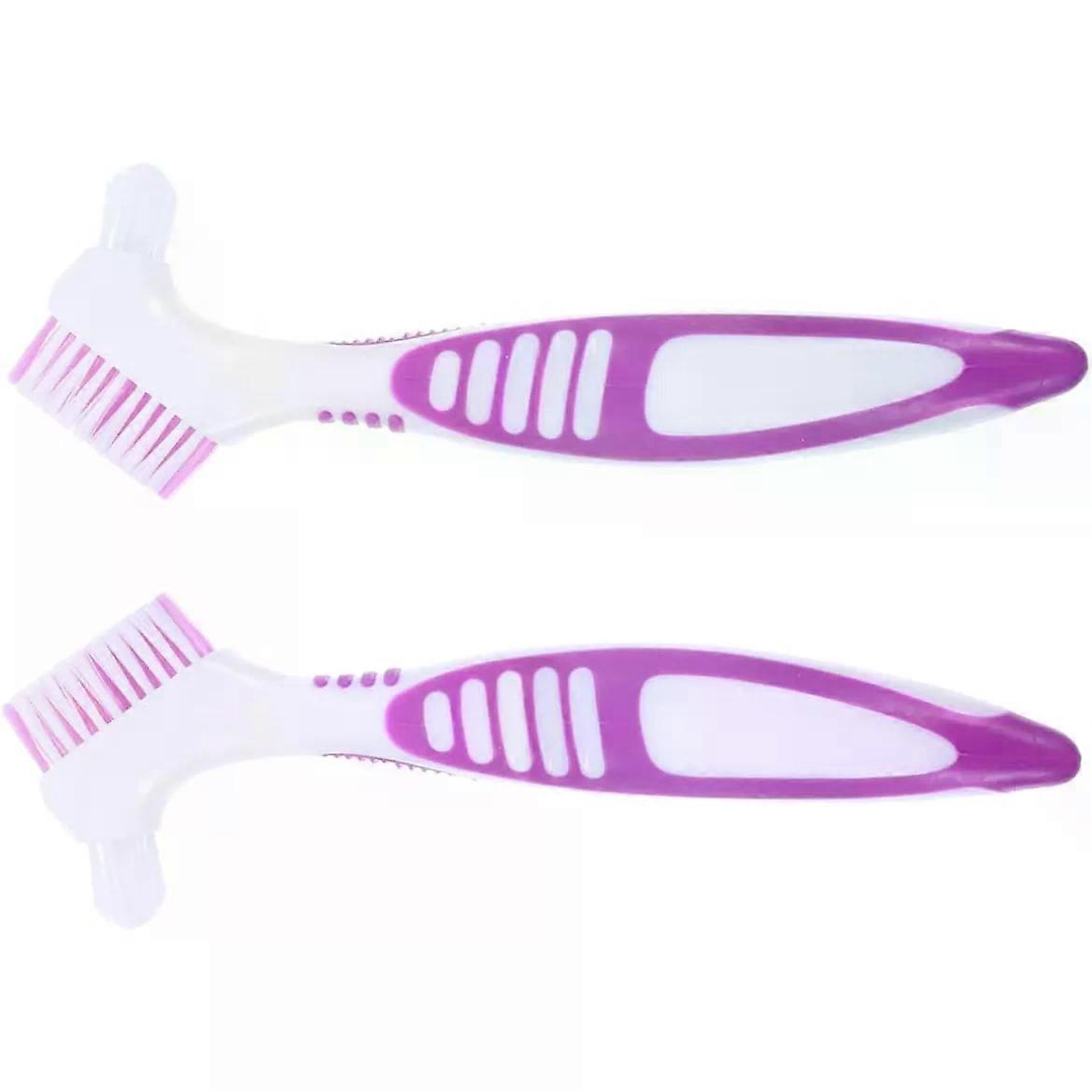 Double-sided Turtle Cleaning Brush 2pcs with Nylon Bristles