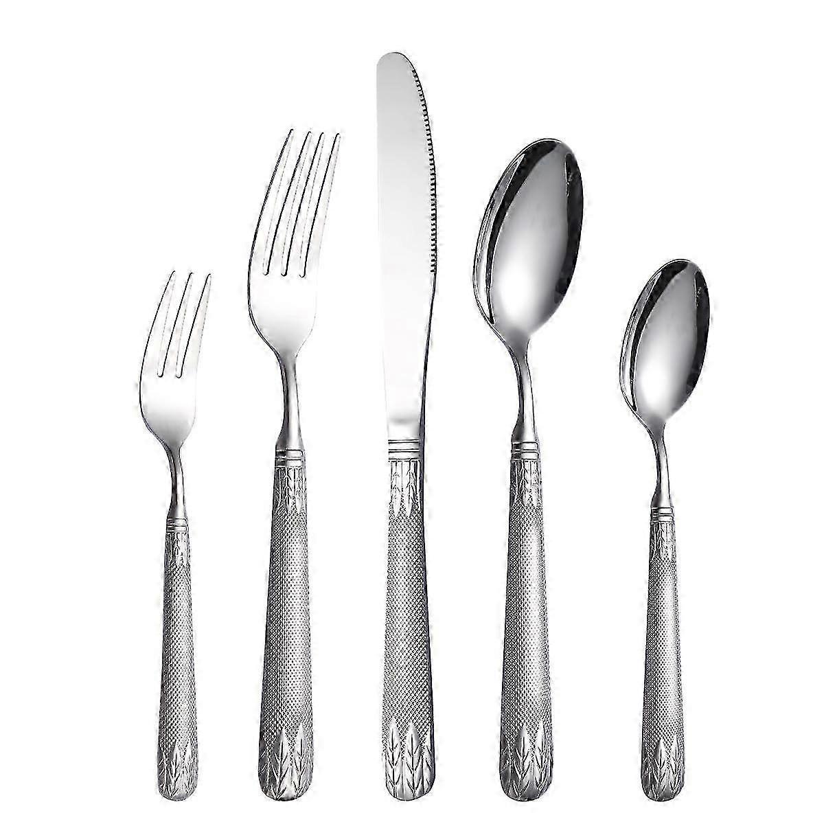 Rust Proof Wheat Ears Stainless Flatware