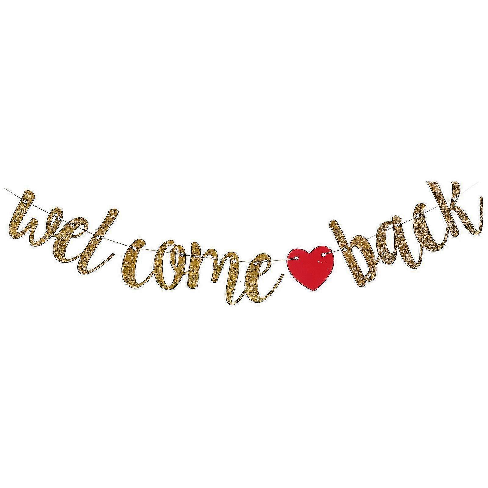 Welcome Back School Party Banner