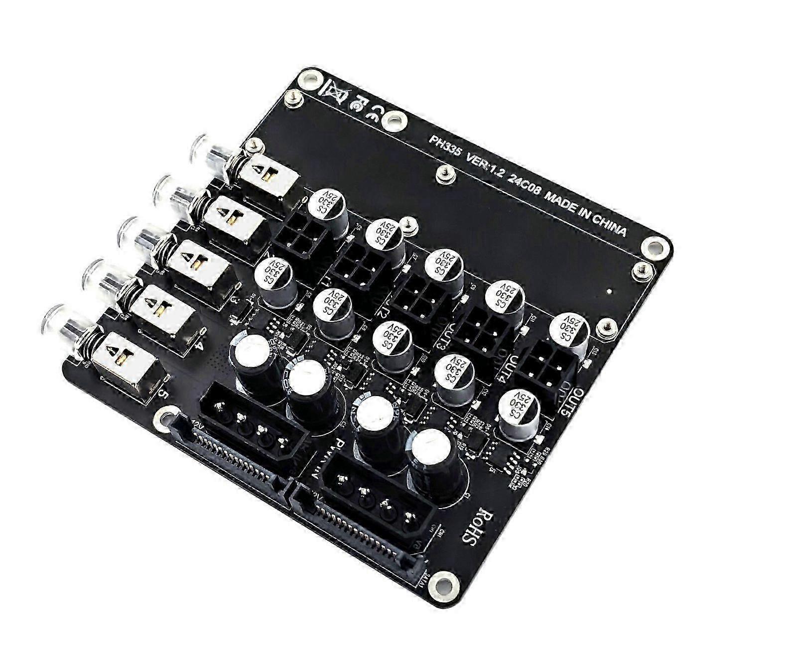 5-Channel SATA Power Switch Board