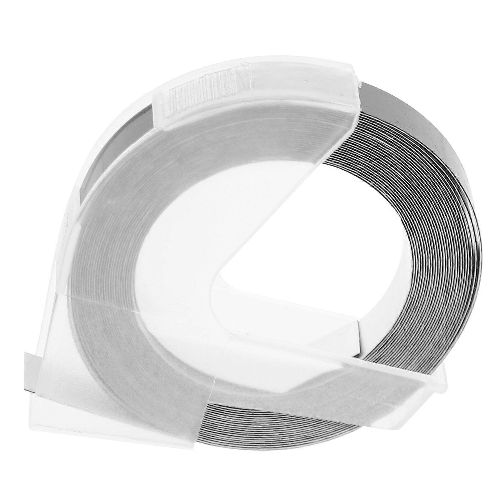 Embossed Label Maker 3D Embossed Label Tapes for Decoration 1 Roll