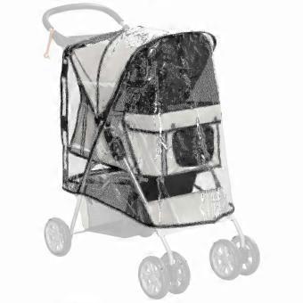 Dog Stroller and Prams Rain Cover with Rear Entry Access