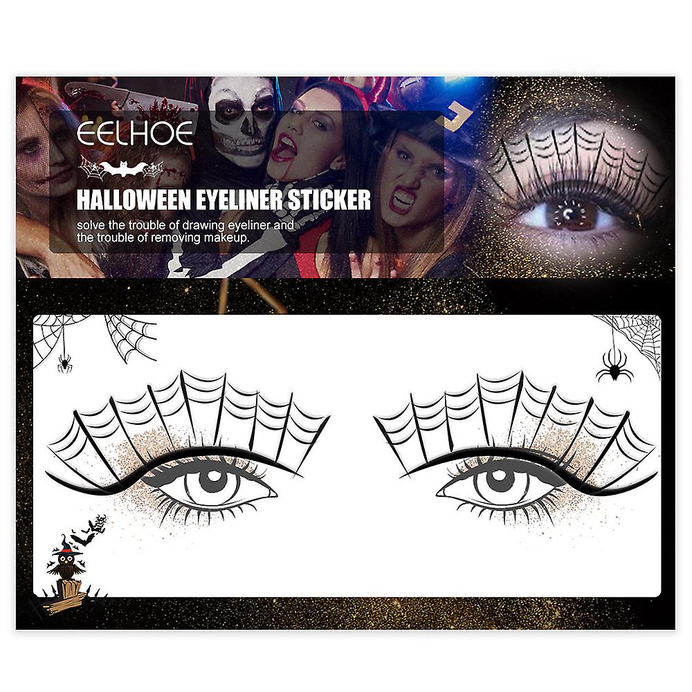 Halloween Eye Tattoo Stickers  Waterproof Temporary Tattoos For Arms Legs Face With Loads Of Patterns