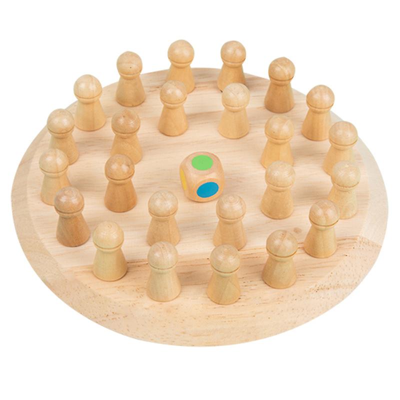 Wooden Memory Chess Toys Logical Thinking Training Children's Brain Intellectual Development Puzzles