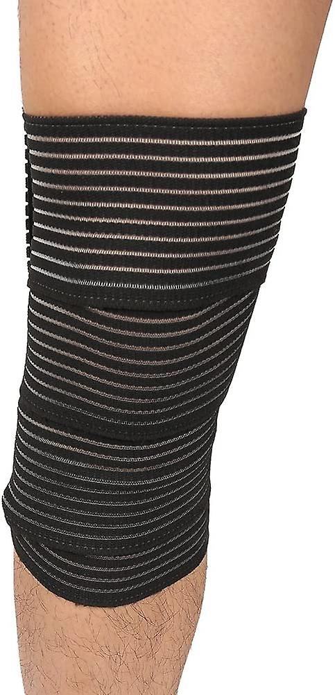 Elastic Knee Bandage, Protective Elastic Bandage Knee Bandage Bandage for Gymnastics, Weight Lifting