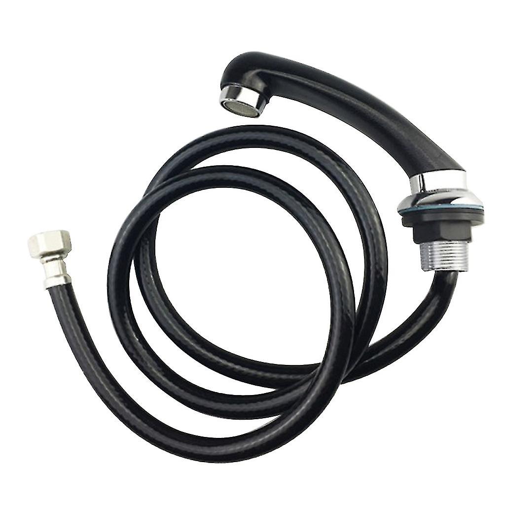 Universal 1/2 Inch Width Faucet Tube Plumbing Pipe, Shampoo Bed Faucet Shower,high Density, ,black
