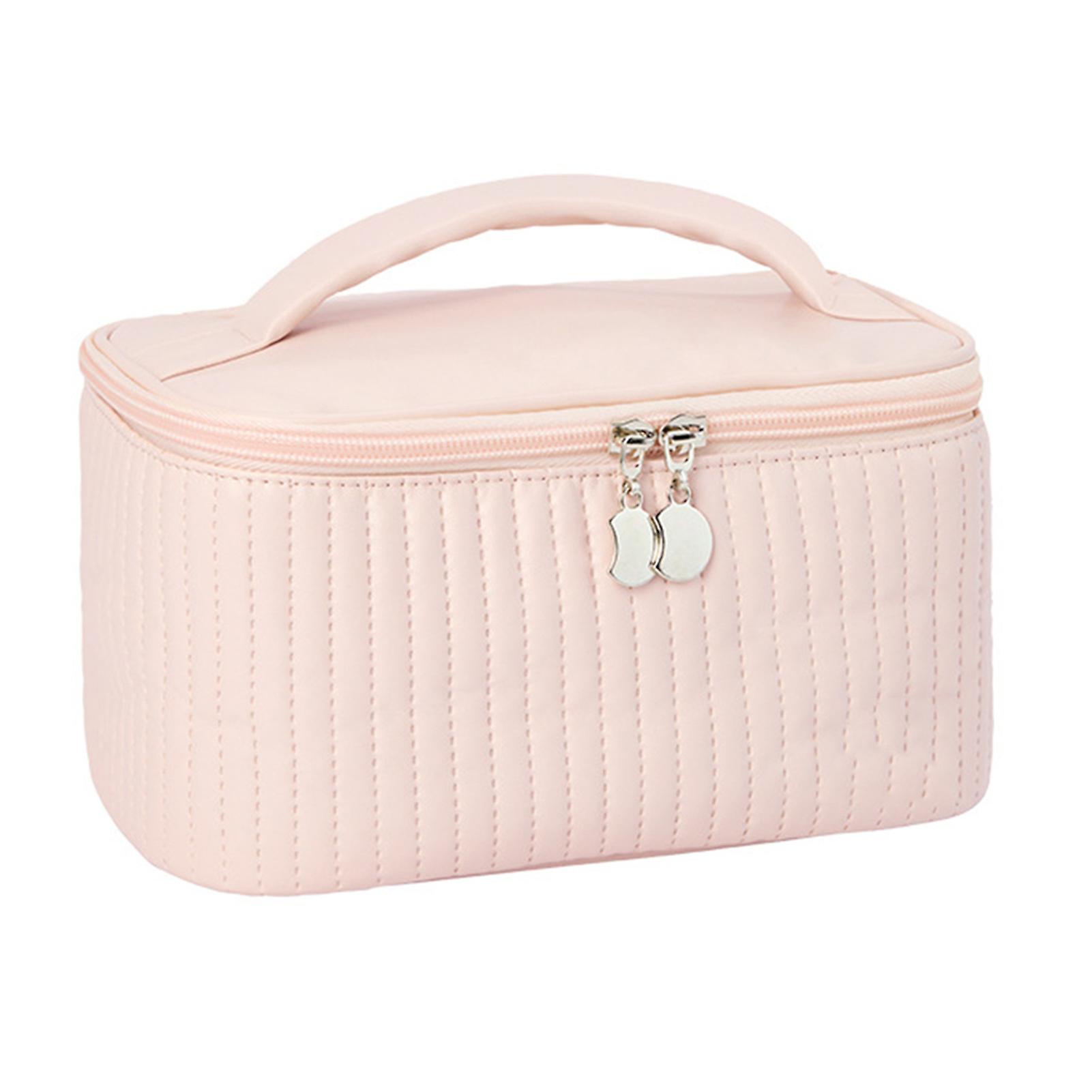 أنيقة المرأة السفر ماكياج حقيبة المحمولة السفر ماكياج حقيبة تخزين السفر لوازم التخزين