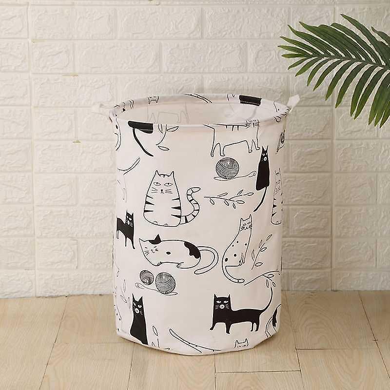 50*40cm Large Collapsible Laundry Basket, Kids Storage Baskets