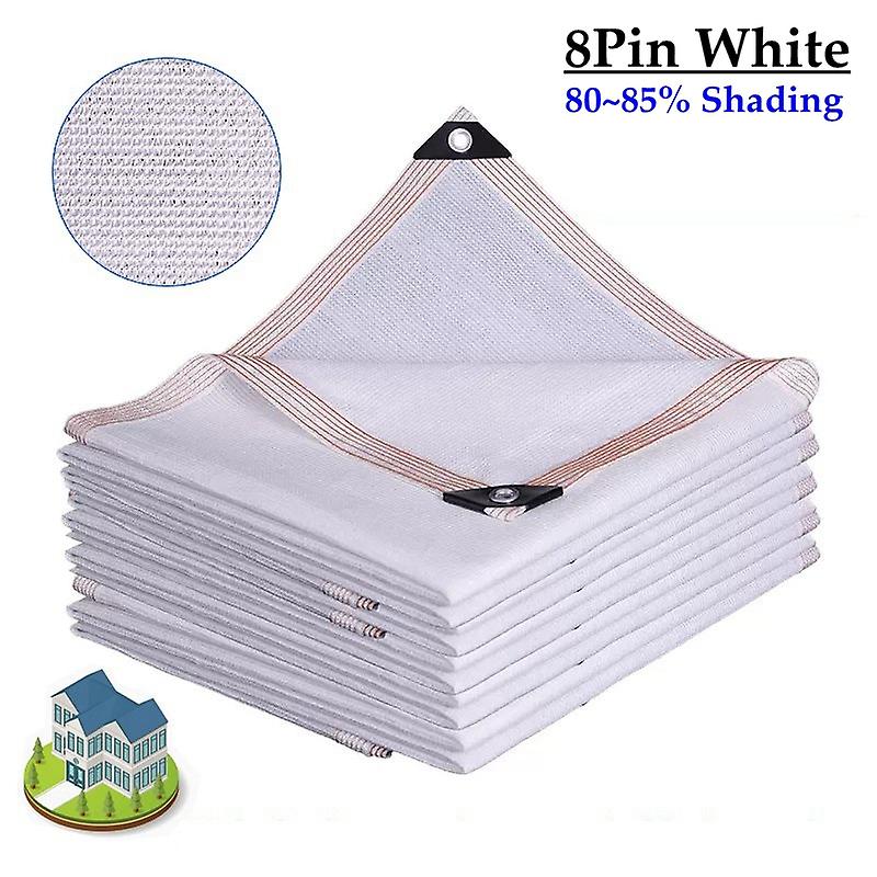 80% Anti Uv Hdpe White Sunshade Net Outdoor Bonsai Flower Sun Shade Net Gardening Succulent Plant Cover Shading Net