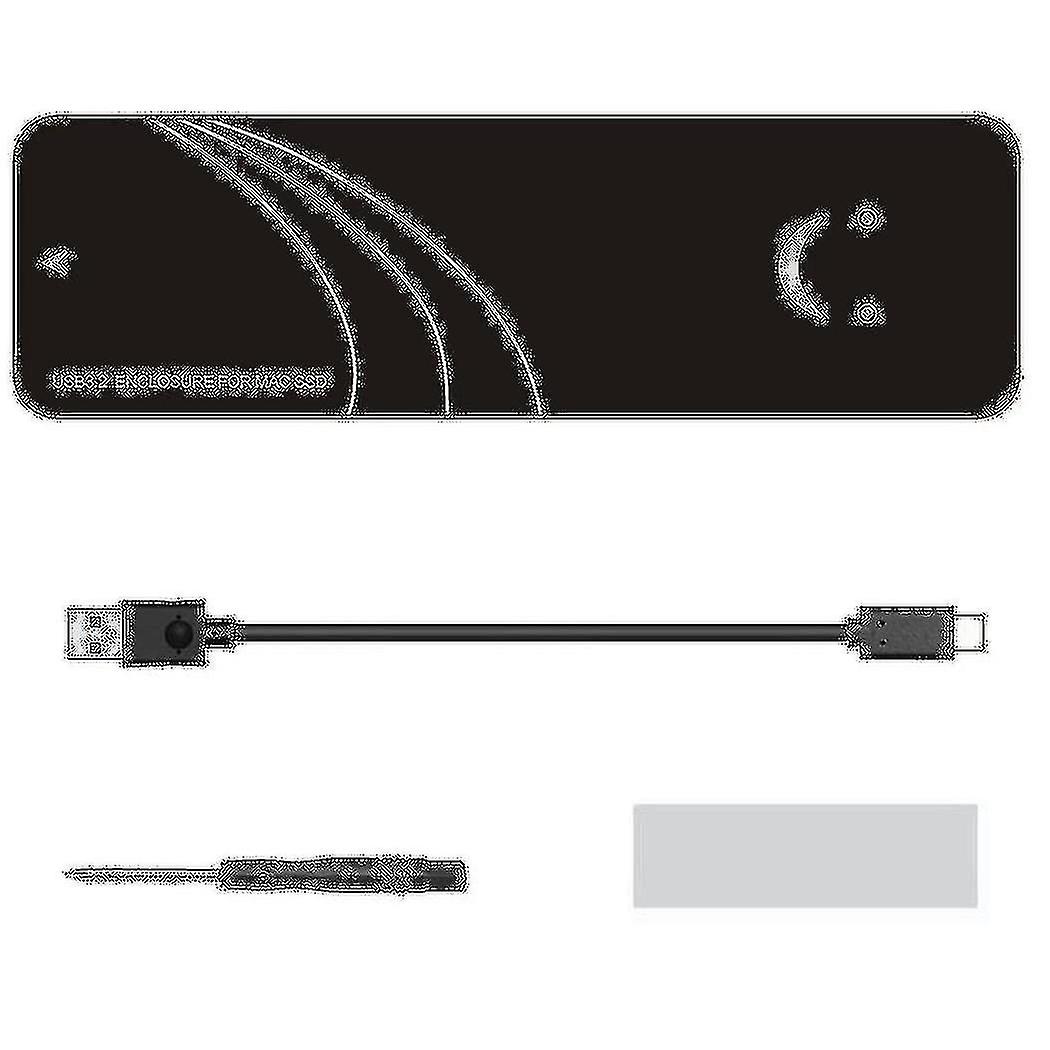 Ssd Enclosure For / Pro 2013-2017 Usb3.2 Gen2 Solid State Drive Case(10gbps)