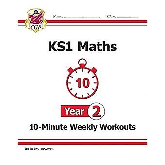 Matematyka dla klas 1-2, 10-minutowe cotygodniowe treningi – książki CGP