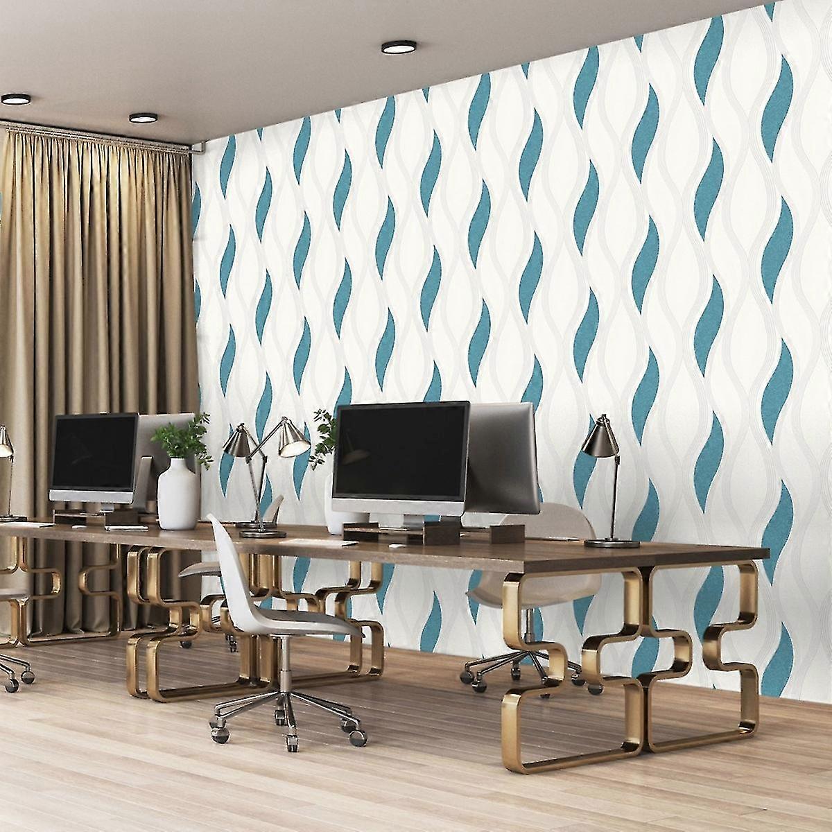 Wave Embossed Textured Wallpaper Direct Wallpapers Fruugo UK