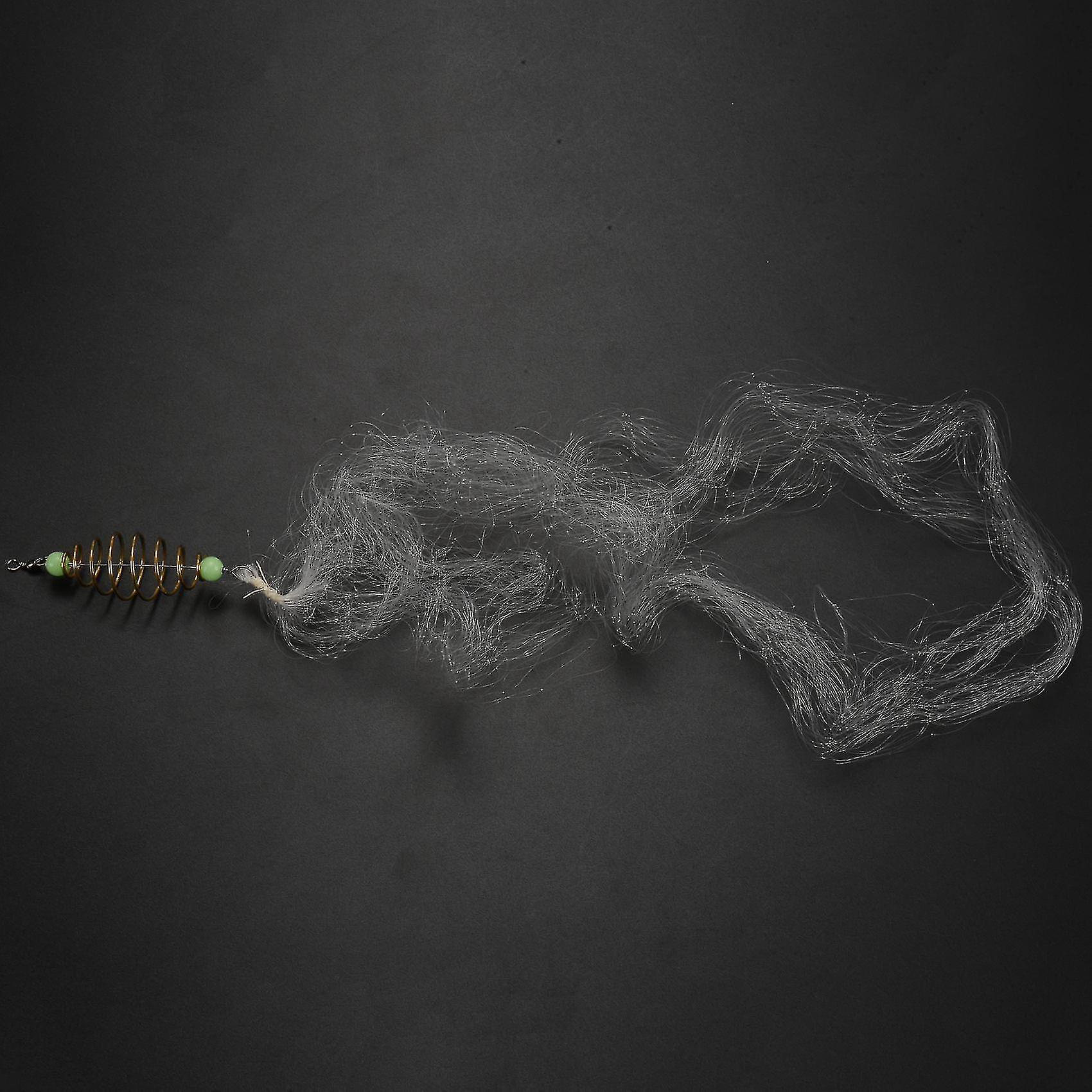 Visnet Val Lichtgevende Kraal Koperen Lente Shoal Net Tackle Visnet Net, 8 Mesh