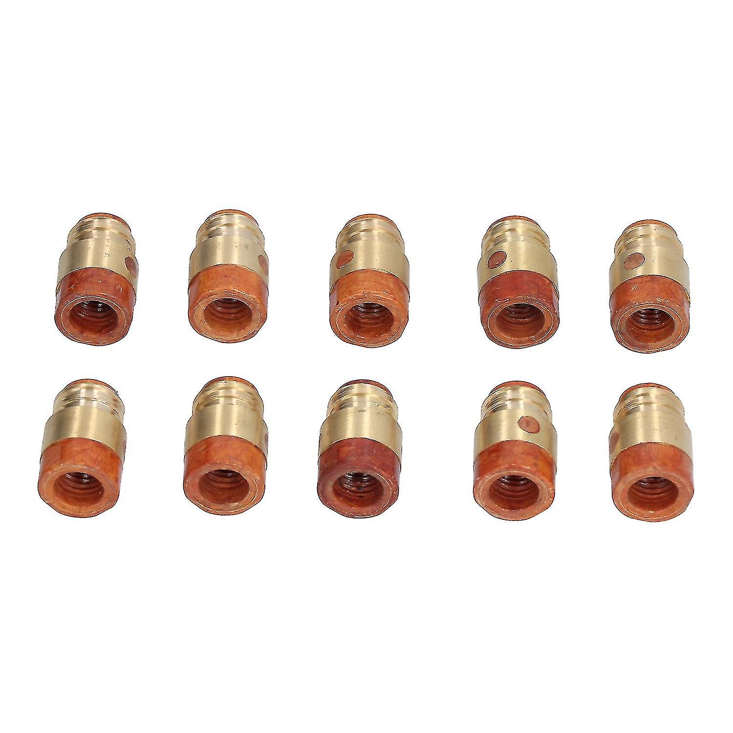 10 Pcs Diffuser Tip Long Service Life Anticorrosion Installation Easily Torch Diffuser For Welding M