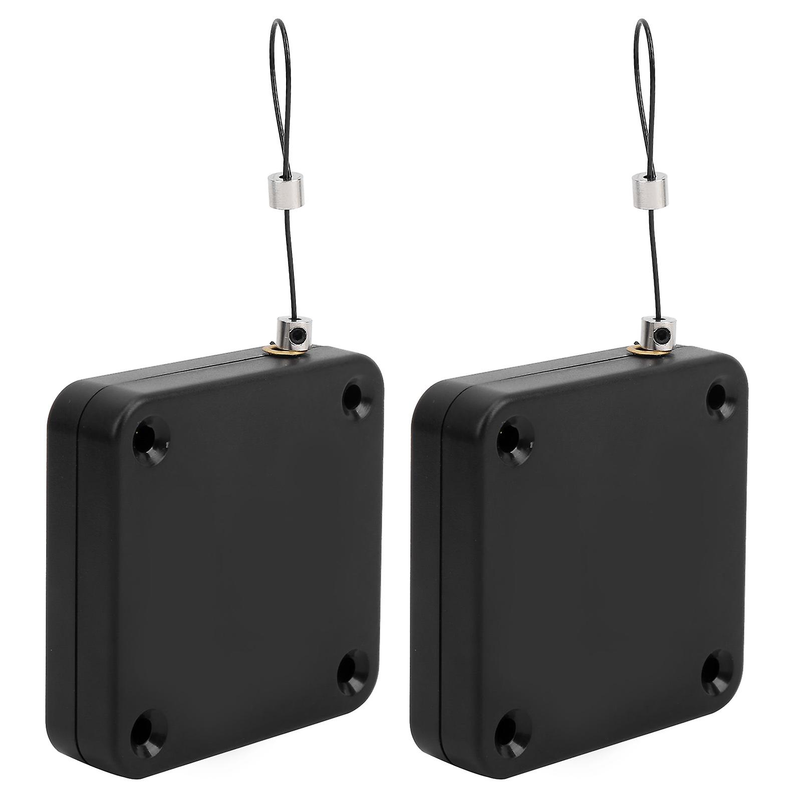 2Pcs Automatic Door Closer Sensor PunchFree Portable Small for Home Office Doors Off