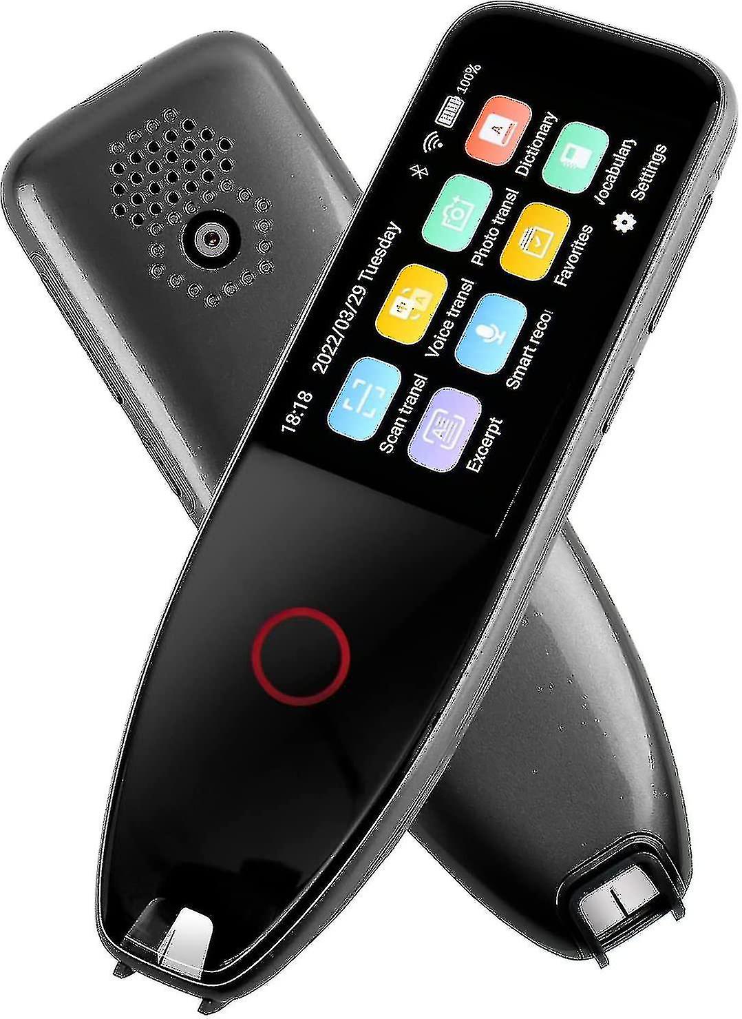 Stylo lecteur de numérisation, 113 langues, stylo de traduction prend en charge la parole et la numérisation en texte, scanner numérique Ocr et stylo lecteur, langue multilingue sans fil T