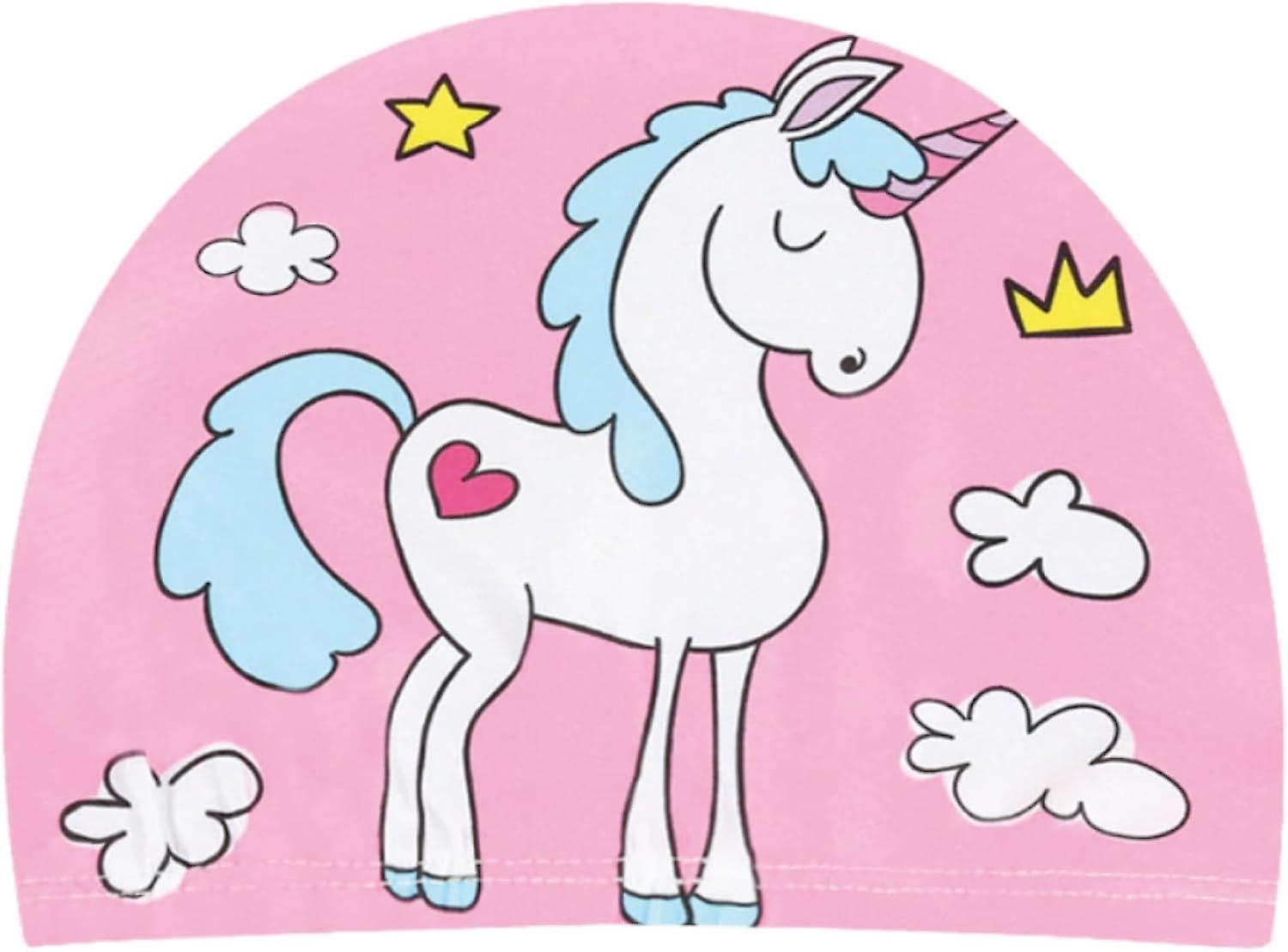 Pony - Uimalakki lapsille, tytöille ja pojille | Pehmeä ja mukava PU-kangas | Helppo käyttää | 13 mallia