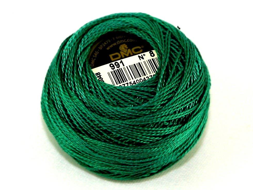 DMC Size 8 Cotton Perle Thread 80m 991 - per 10 gram ball