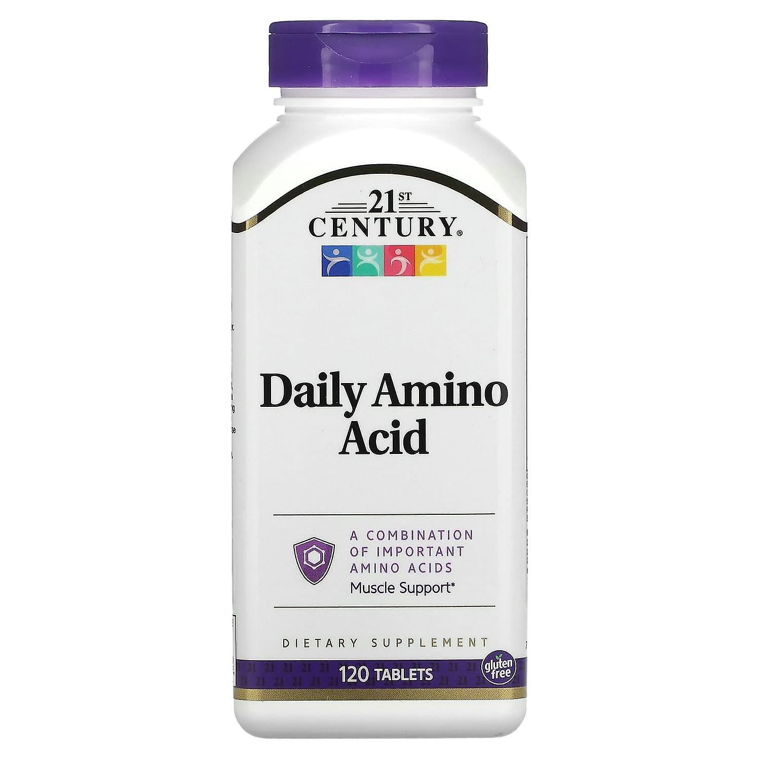 21st Century, Daily Amino Acid, 120 Tablets