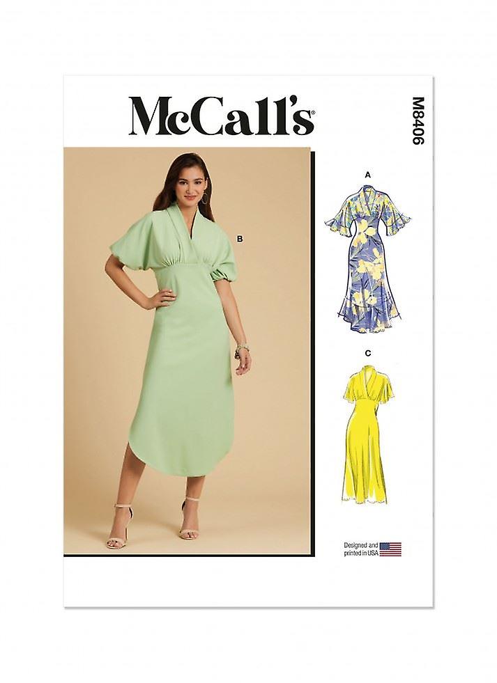 McCalls Paper Sewing Pattern 8406