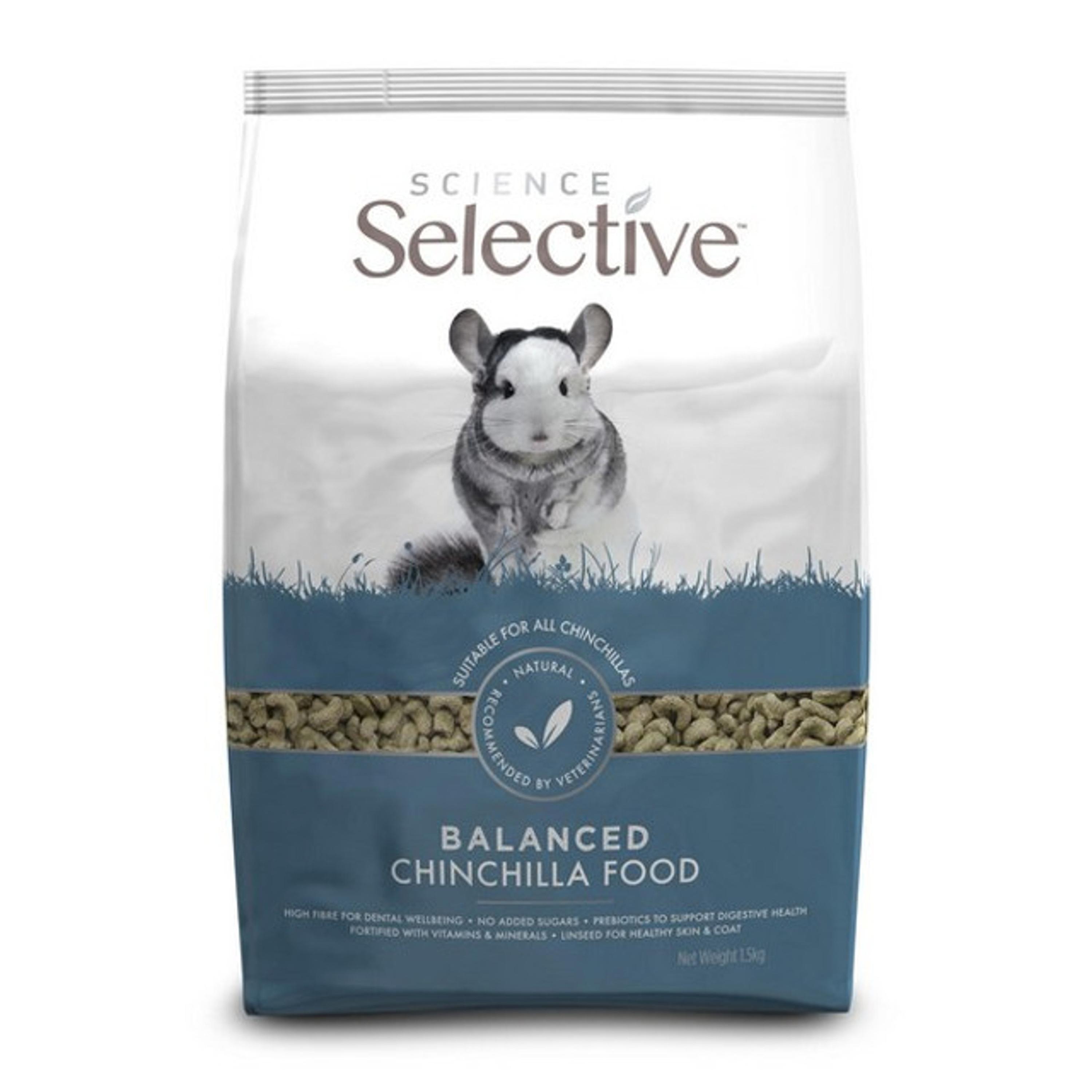 Supreme Science Selective Chinchilla Food 1.5kg