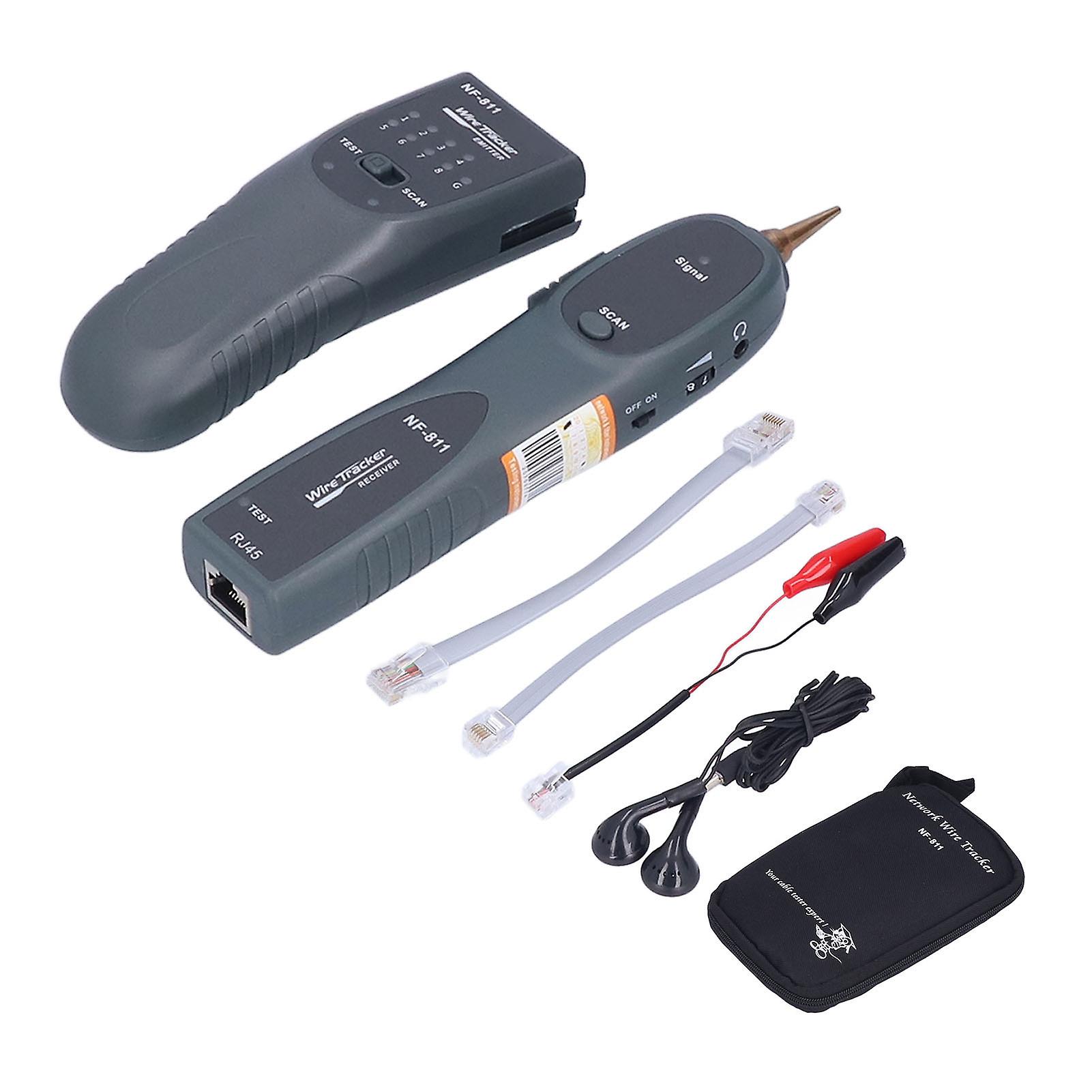 NF‑811 Portable Line Finder Portable Network Cable Tester Kit for Power Electrical Wiring