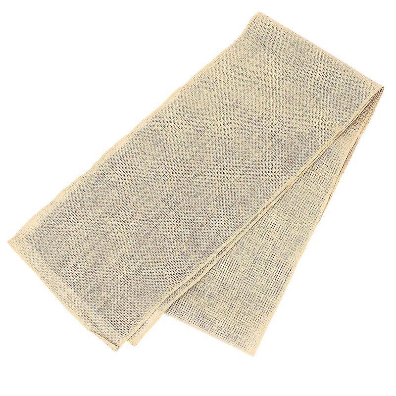 30Cmx180cm Khaki Tablecloths 1pc Solid Color Wedding Tablecloth Christmas Party Decor Table Flag Hom