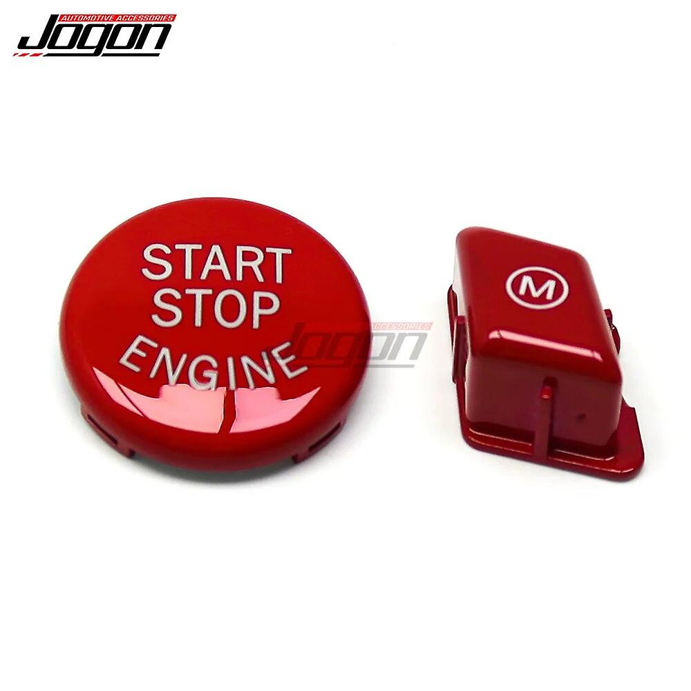 Car Steering Wheel M alphabet Mode Switch START STOP Engine Button Replace For BMW 1 3 Series E81 E82 E87 E88 E90 E92 E93 M1 M3~38142