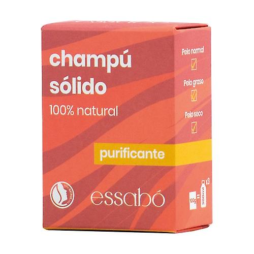 Purifying solid shampoo 100 g (Pomegranate)