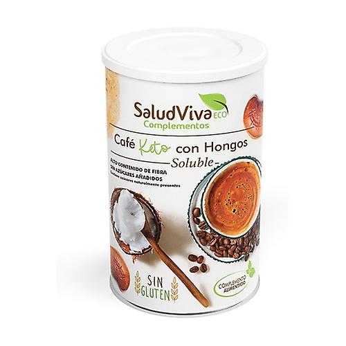 Keto instant coffee with mushrooms 150 g of powder