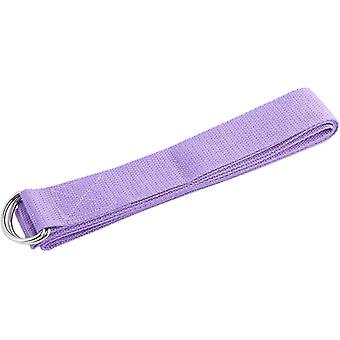 Yoga Strap C 1pc Fabric Exercise Bands for Yoga Stretching C Polyester Cotton Resistance Band with Auxiliary Belt C Fitness Sports Equipment
