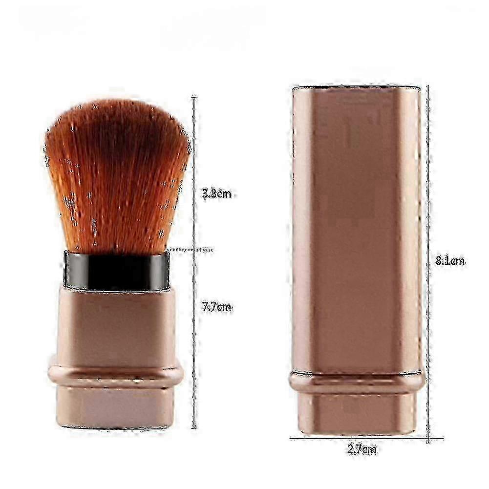 1PCS Retractable Makeup Brush Cosmetic Tool for Cream  Concealer Powder