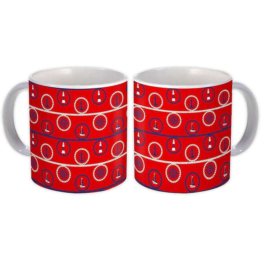 Gift Mug: Nautical Rope Marine