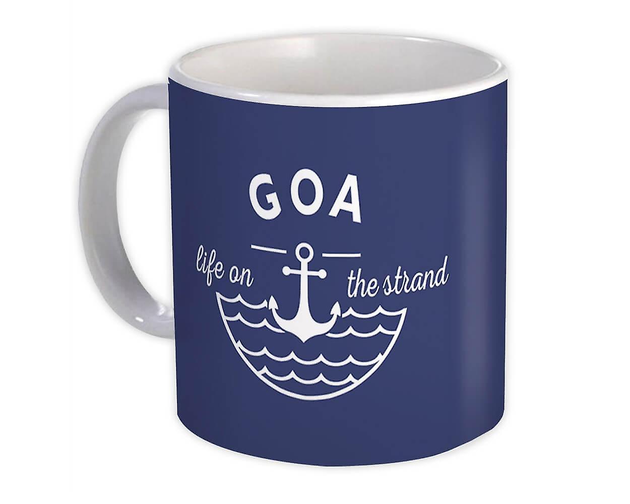 Presentmugg: Goa Life på Strand Beach