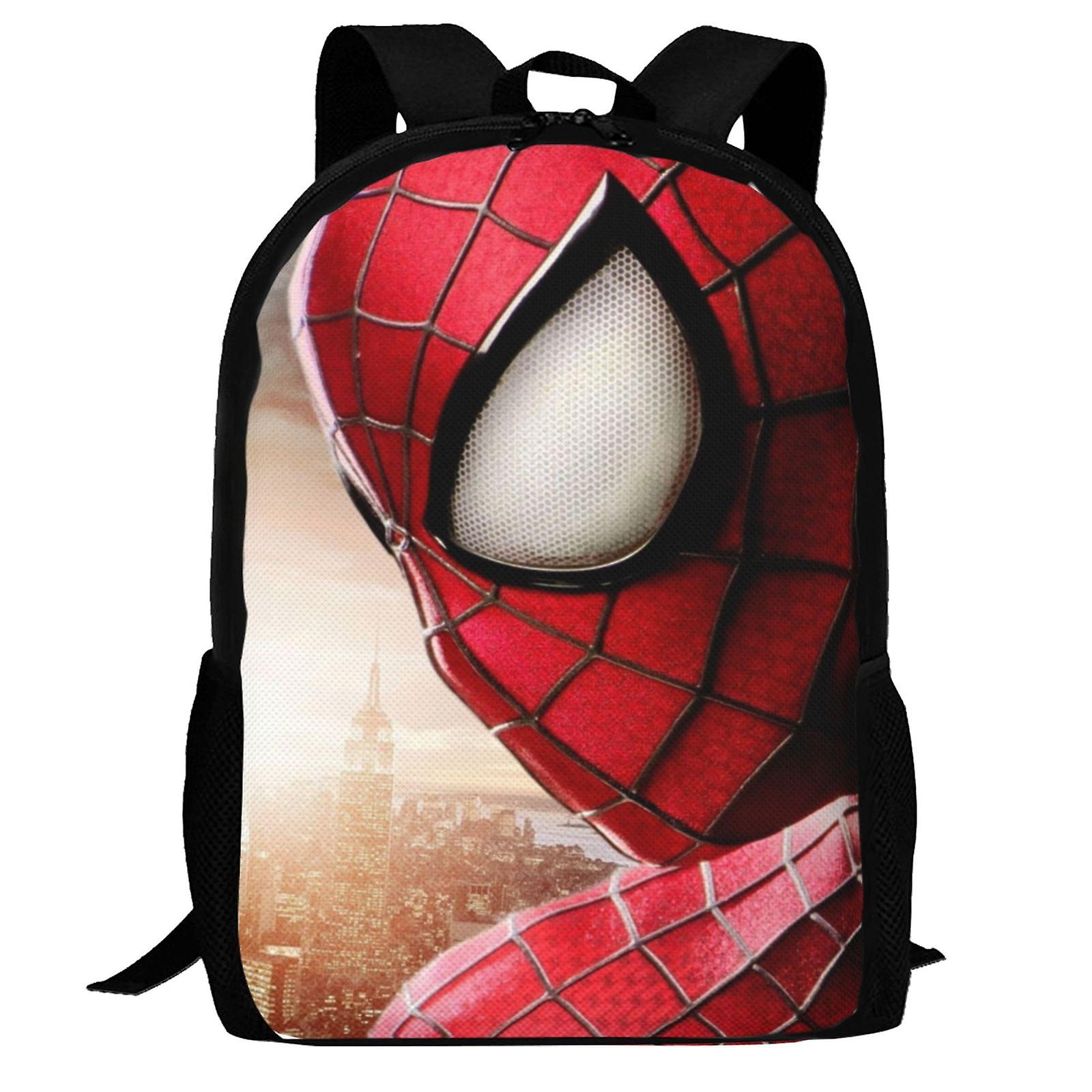 Spider-Man Backpack,3d Print Laptop Backpack Lightweight Casual Daypack Bookbag Multi-Function Travel Backpack