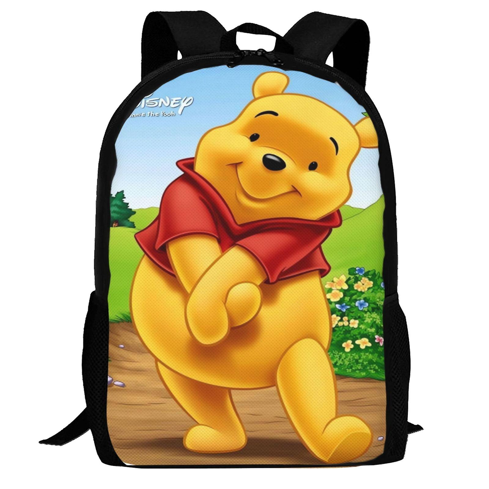 Winnie The Pooh Backpack,Laptop Backpack Lightweight Casual DaypackMulti-Function Travel Backpack