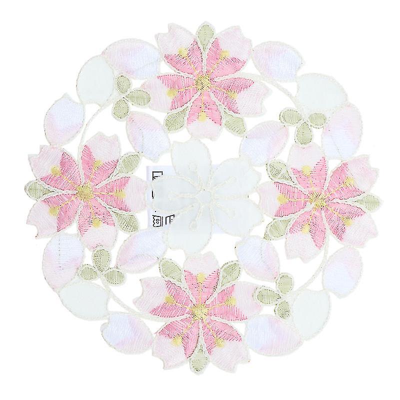 1pcs Crocheted Floral Mats