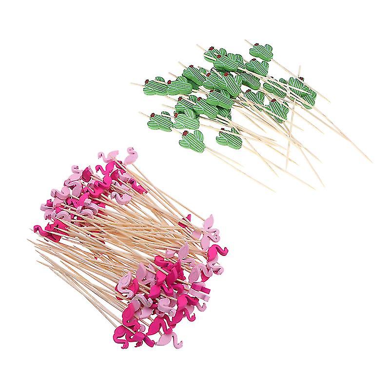 Wood Disposable Picks For Eating
