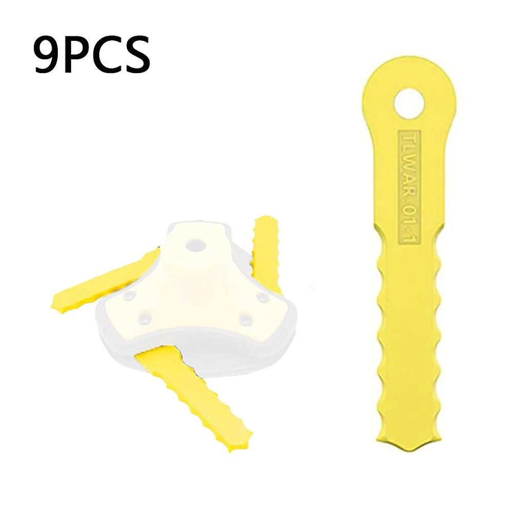 9Pcs 70289-1 Cutter Blades for Weed Warrior Lawn Mower Replacement Parts DCQW