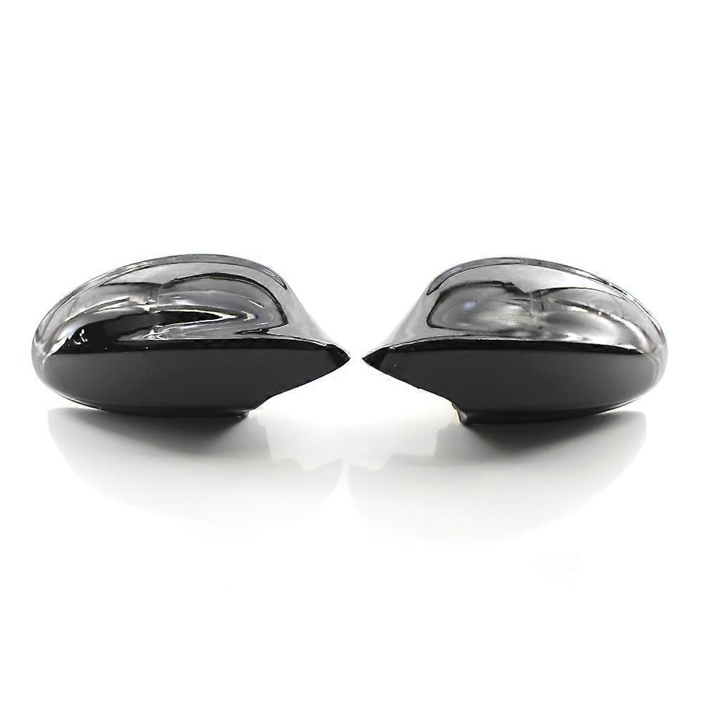 ABS Carbon Fiber Colour  Rearview Side Mirror Cover Cap For BMW E90 E91 2005-2007 E92 E93 2006-2009 M3 Style E80 E81 E87