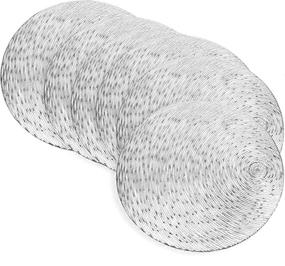 6 pieces of PVC coasters