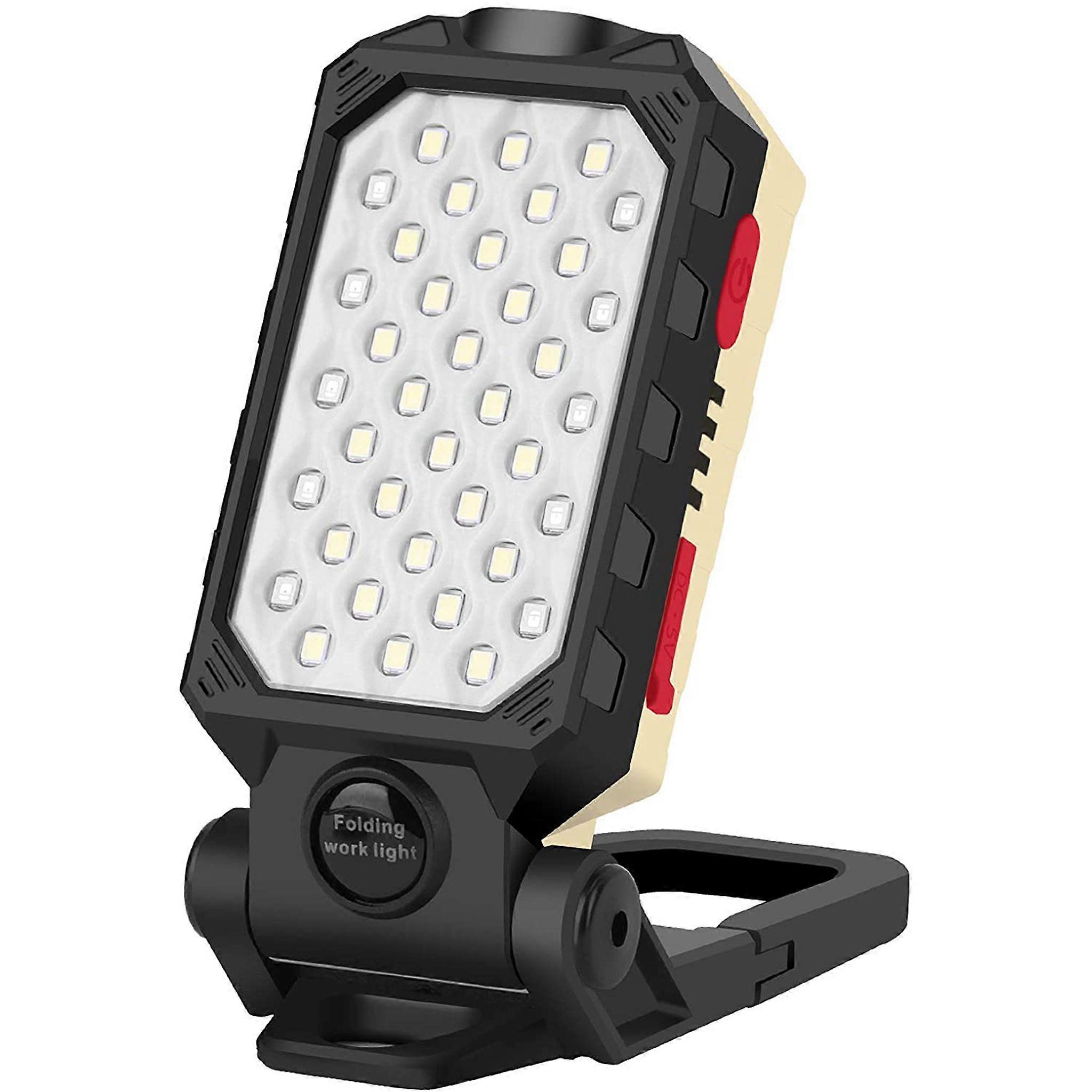 Work lights, building spotlights, batteries, LED workshop lights