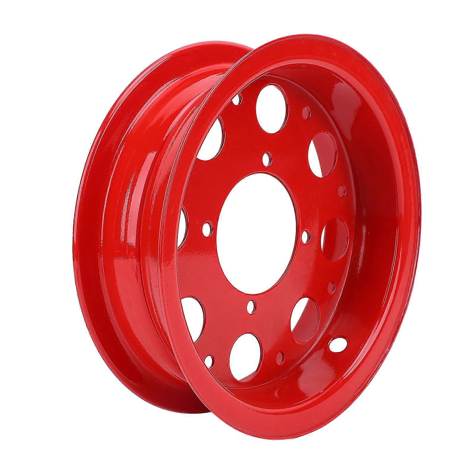 2PCS Motorcycle Wheel Rim Front and Rear Aluminum Alloy Red Polished Rim Set for Monkey Gorilla Z50A Z50 Z50J Z50R NO.8080
