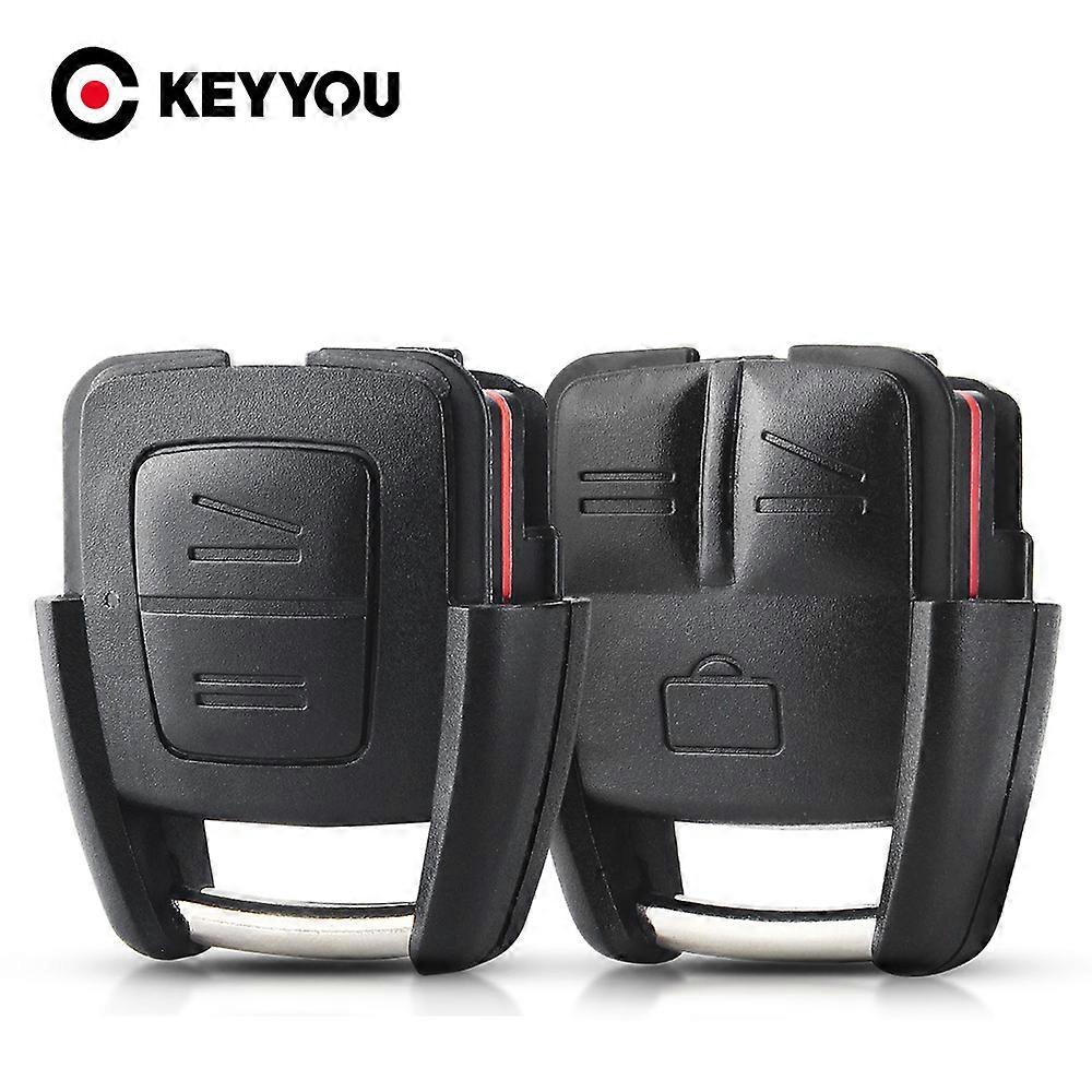 10pcs 2/3 Buttons Replace Remote Car Key Shell For Vauxhall Opel Astra Zafira Omega Vectra