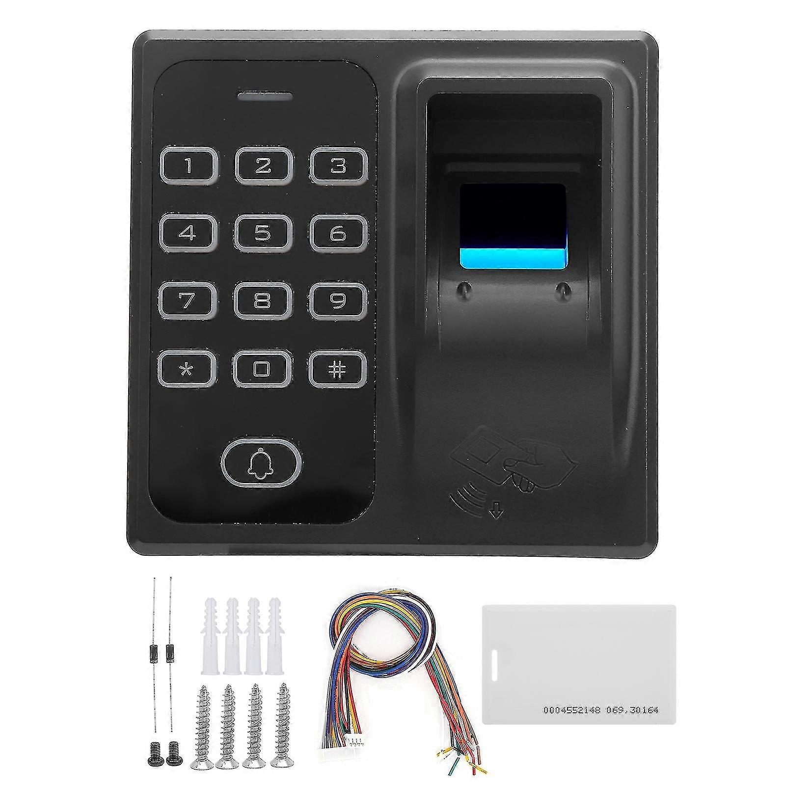 Sistema di sblocco con password e impronta digitale per controllo accessi RFID 125KHz per WG26