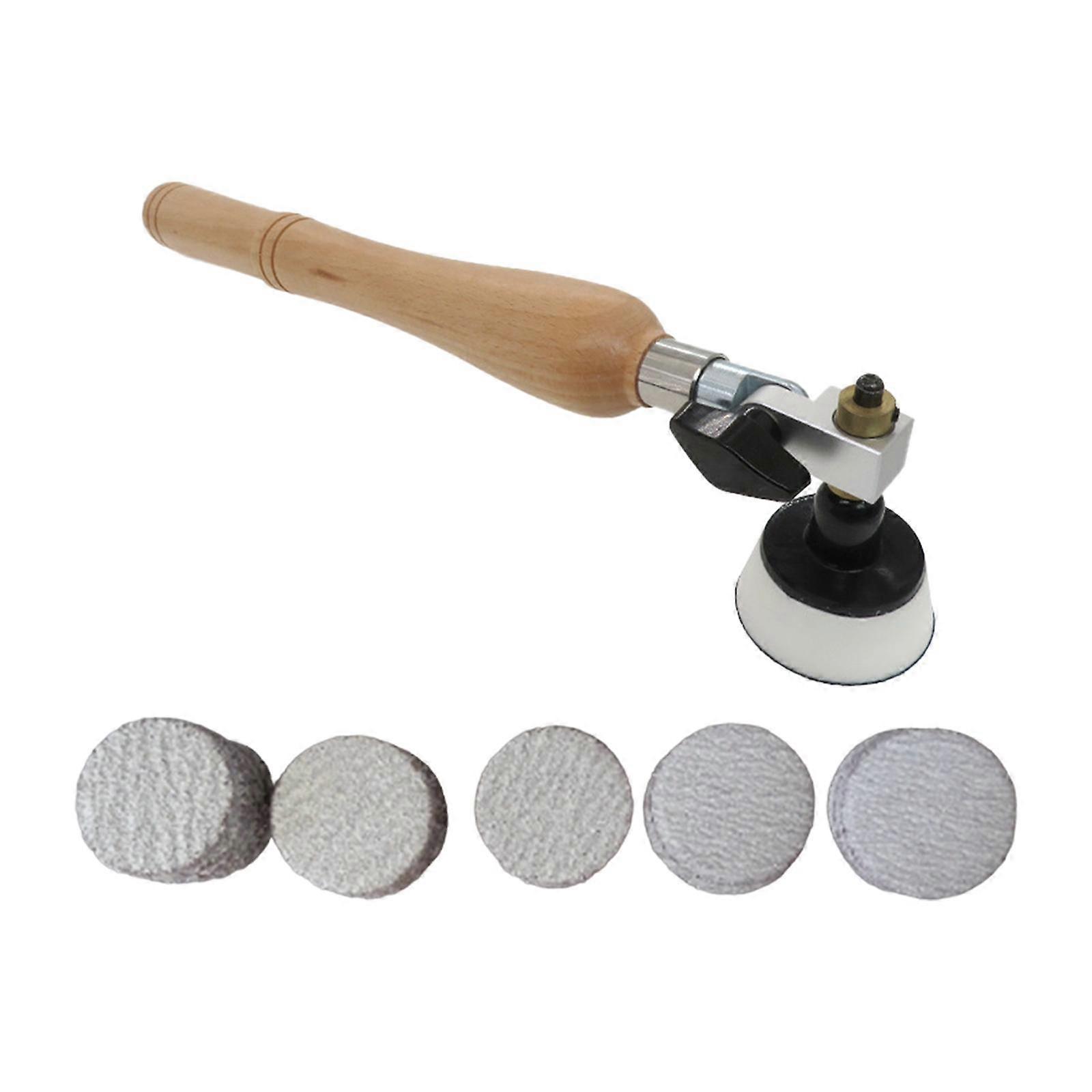 Bowl Sander Kit Loop Sander Surface Polishing Sanding Discs 50Pcs Sandpapers 2inch