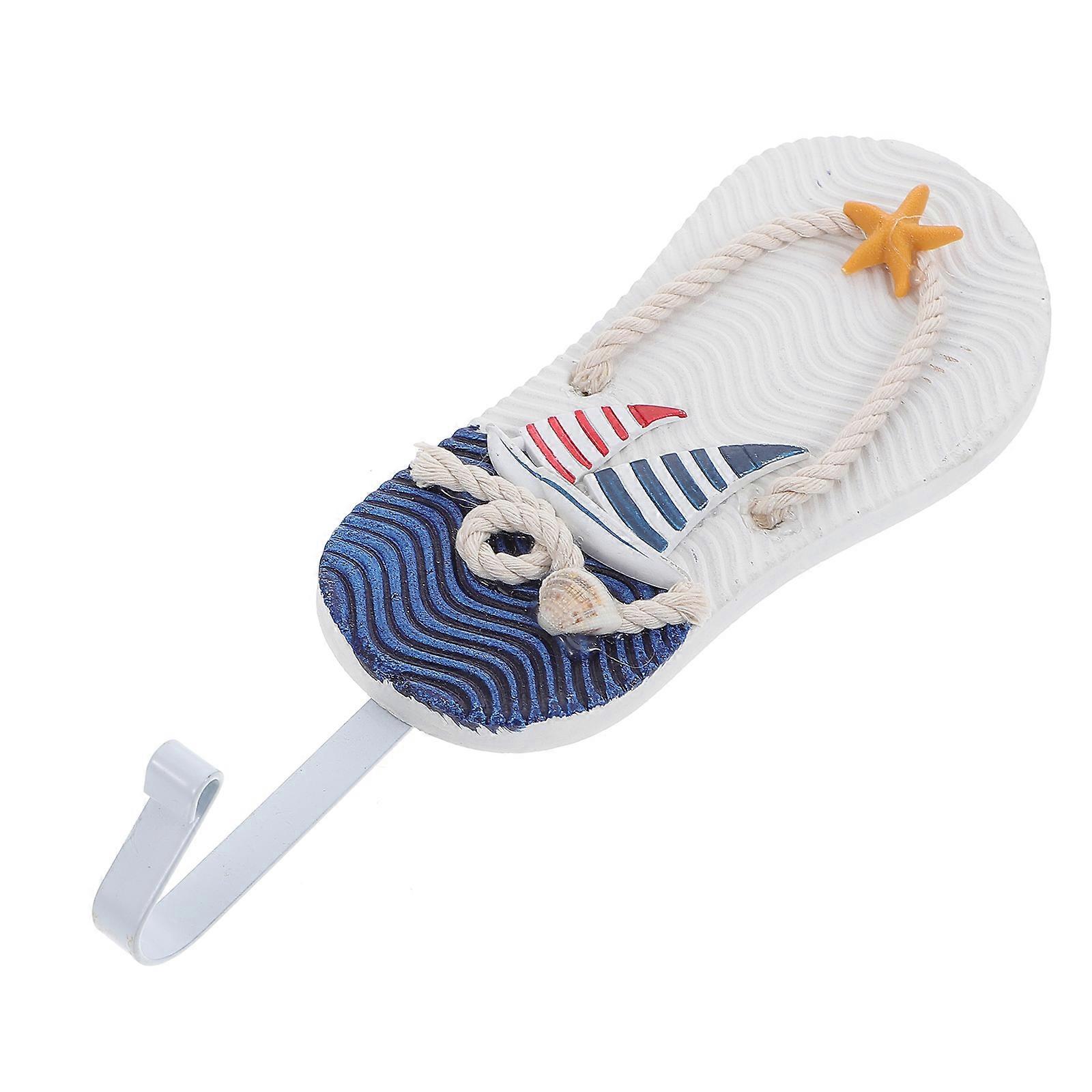 Hat Hook Wooden Clothes Hook Mediterranean Theme Clothes Hook Wall Hook