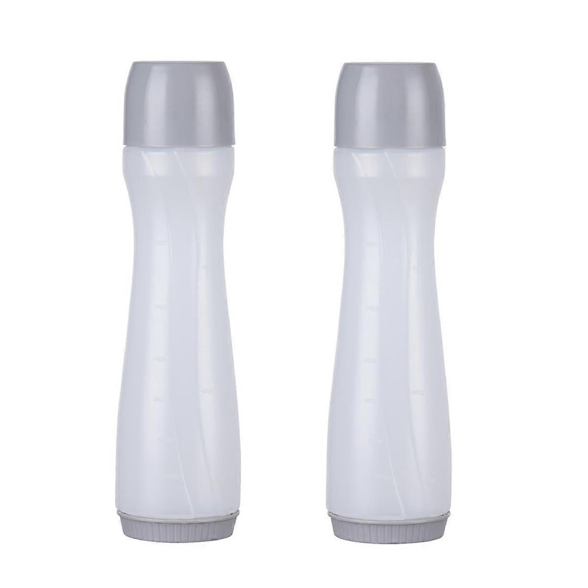 Pancake Distributor Manual Swinging Batter Mixing Bottle Cake Pancake Pancake Dispensing Bottle Gray